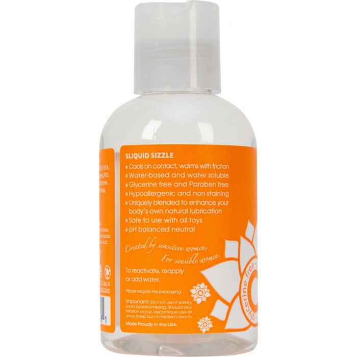 Sliquid® Sizzle - Natural Stimulating Lubricant - 4.2 oz / 125 ml