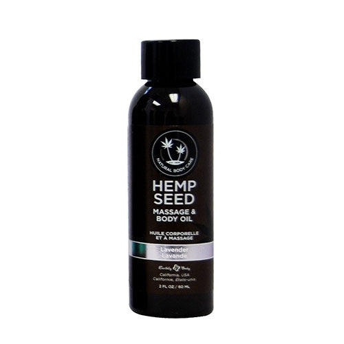 Hemp Seed Massage & Body Oil 2oz. Lavender