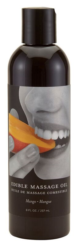 Edible Massage Oil 8oz. Mango