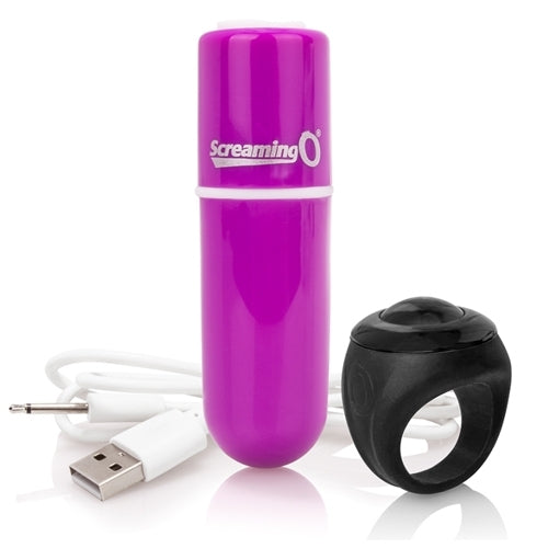 ScreamingO Screaming O - Charged Vooom Remote Control Bullet - Purple
