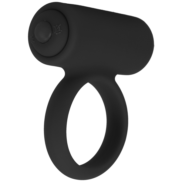 Doc Johnson In A Bag - Vibrating C-Ring In a Bag - Black