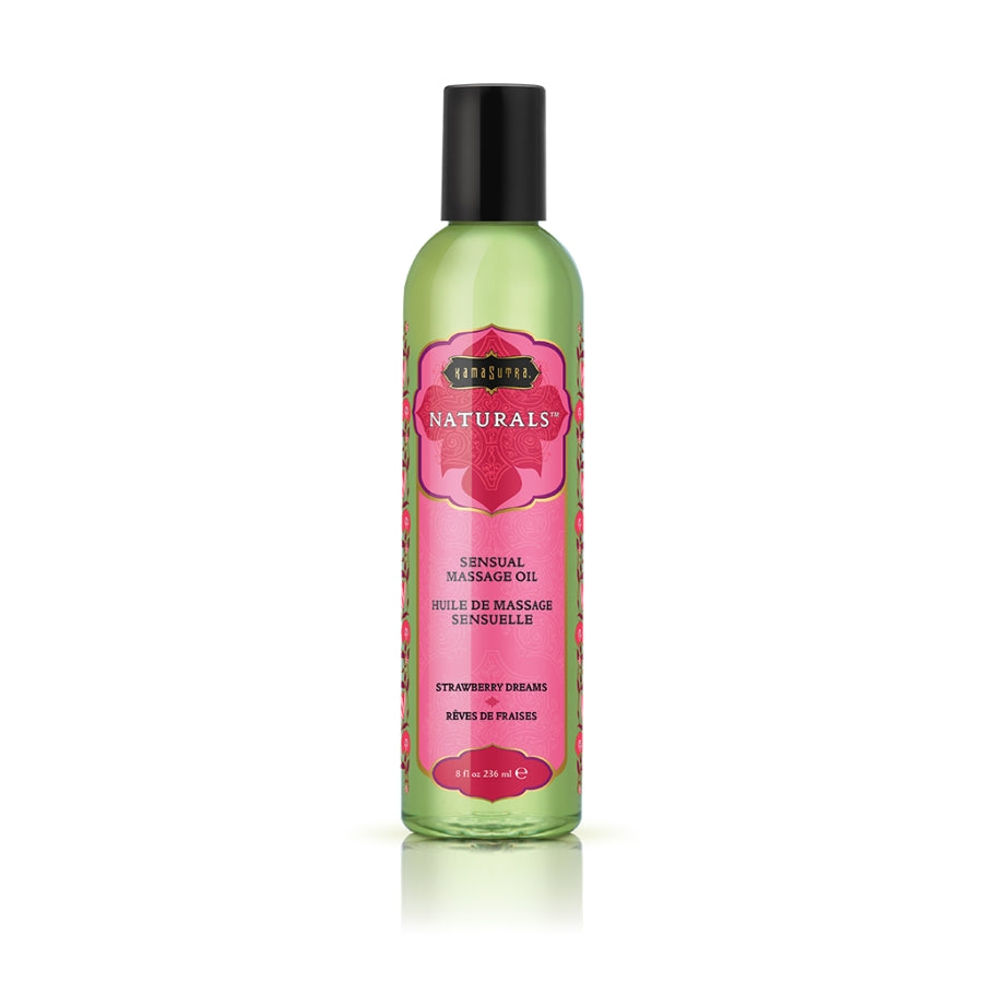 KamaSutra - Naturals Massage Oil Strawberry Dreams 8 fl oz/236mL