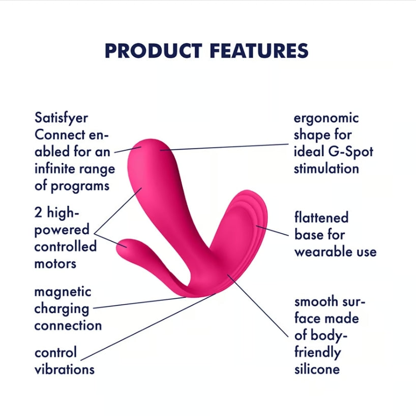 Satisfyer Top Secret+ Pink