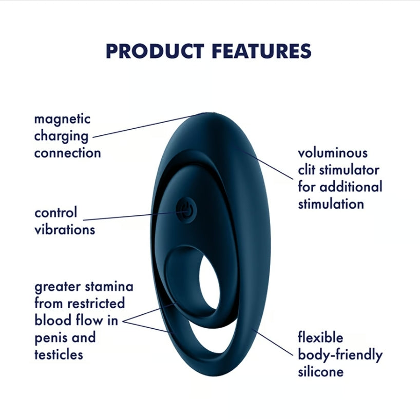 Satisfyer Glorious Duo Dark Blue