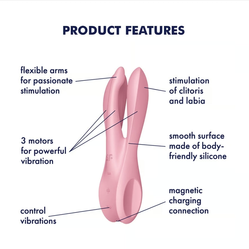 Satisfyer Threesome 1 Pink