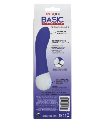 California Exotic Basic Essentials Rechargeable G