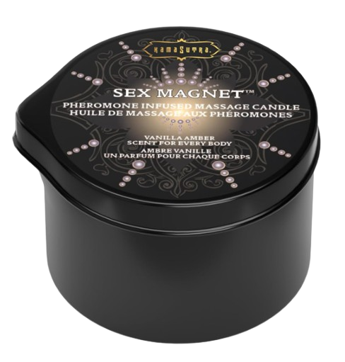Kama - Sex Magnet Pheromone Vanilla AmberMassage Candle 2oz/59g