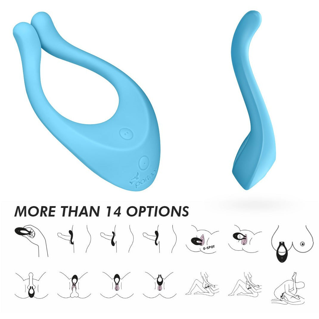 Satisfyer Endless Joy - Couples Multi Vibrator - Blue