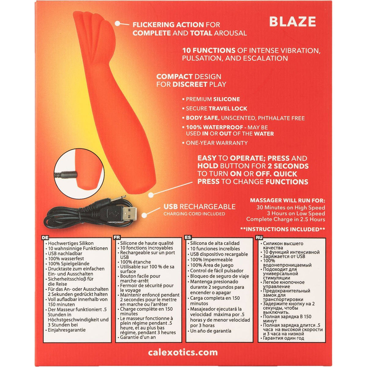 CalExotics® Red Hot - Blaze