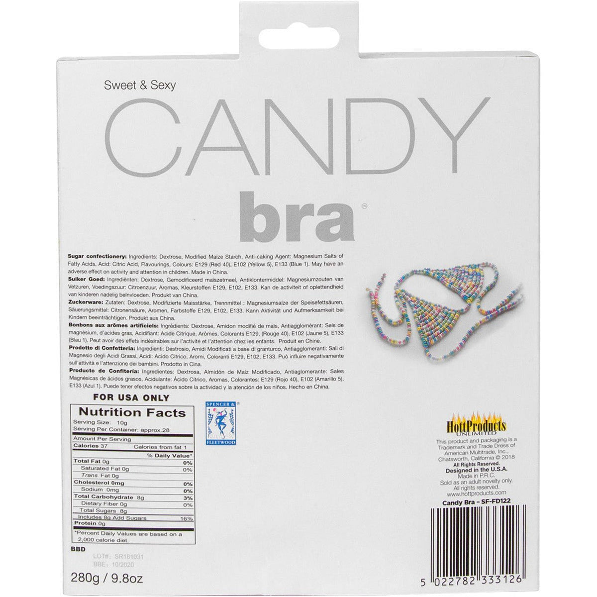 HottProducts Gasworks Candy Bra