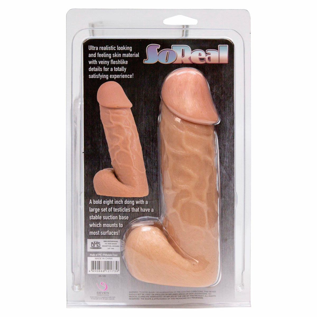 PGL SoReal - 8 inch Dong