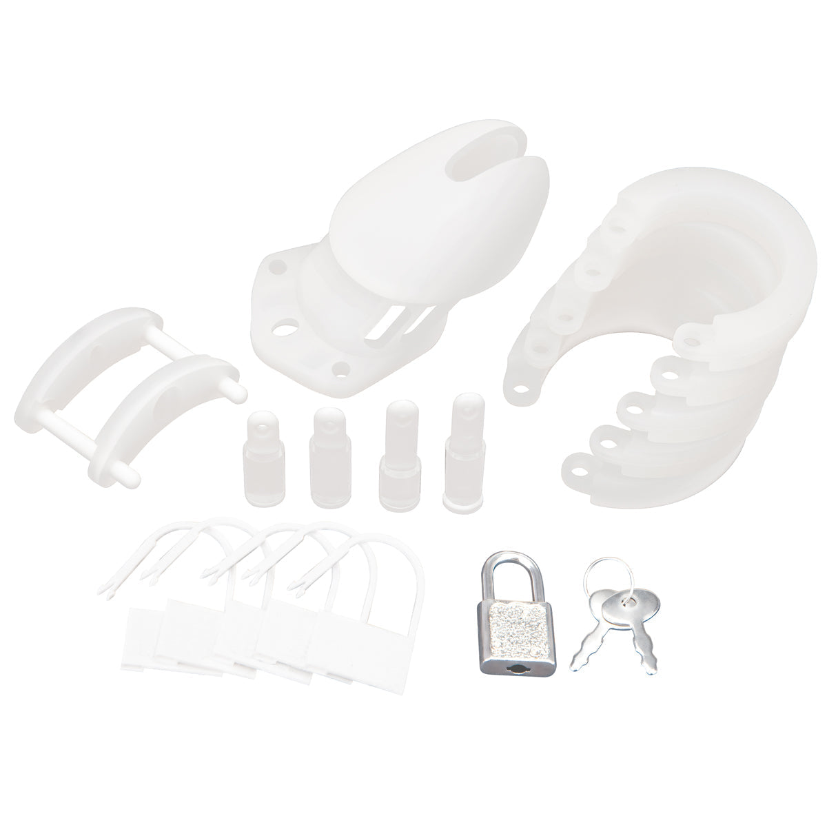 Other Brands Blue Line - Silicone Chastity Cage