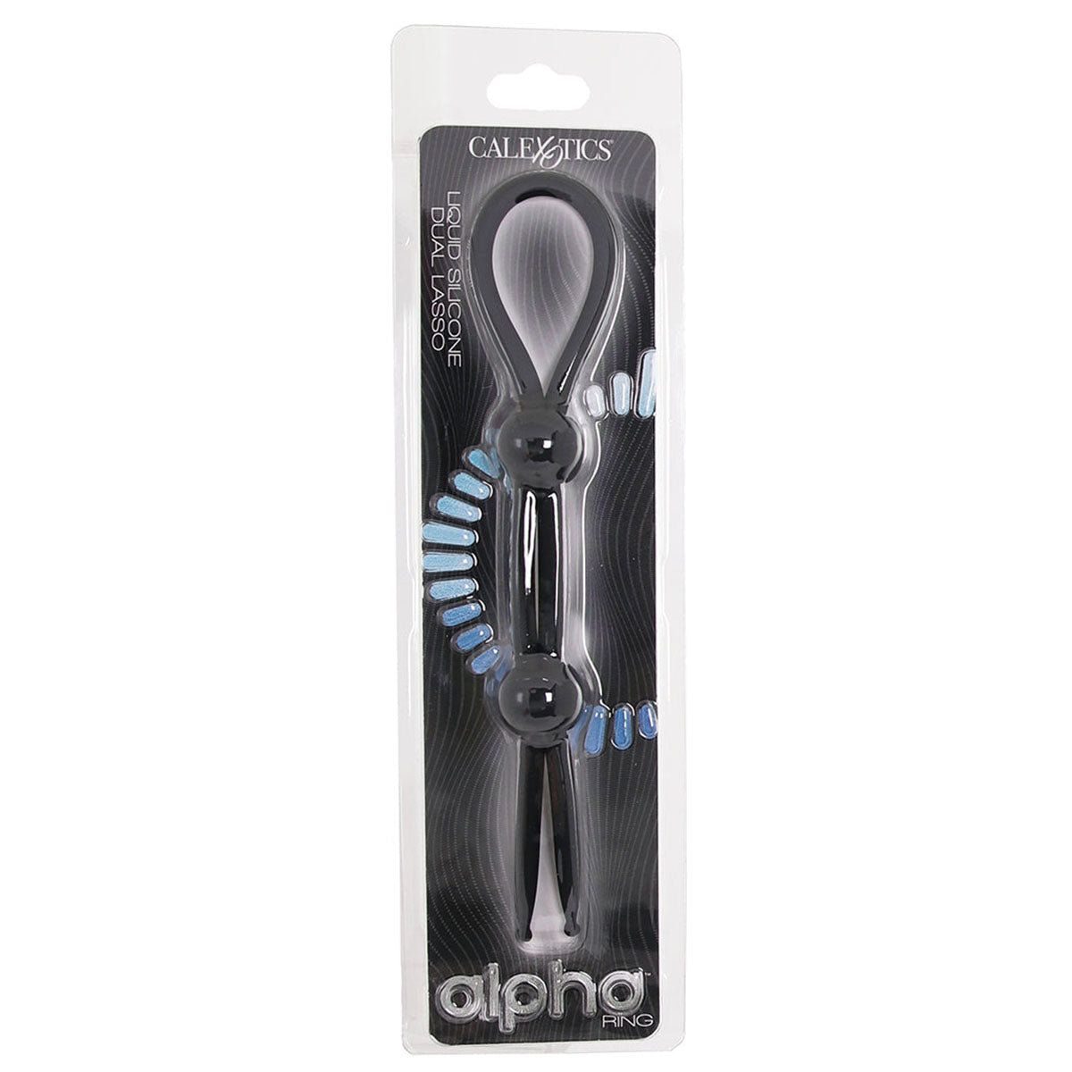 CalExotics® Liquid Silicone Dual Lasso - Black