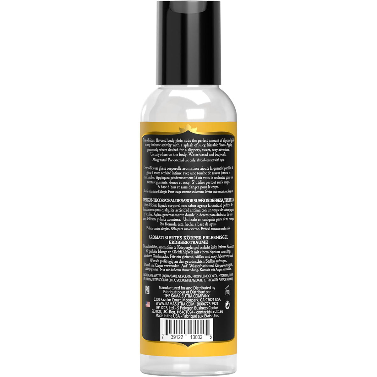 Kama Sutra - Divine Nectar - Flavored Body Glide - Coconut Pineapple - 2 oz/59 ml