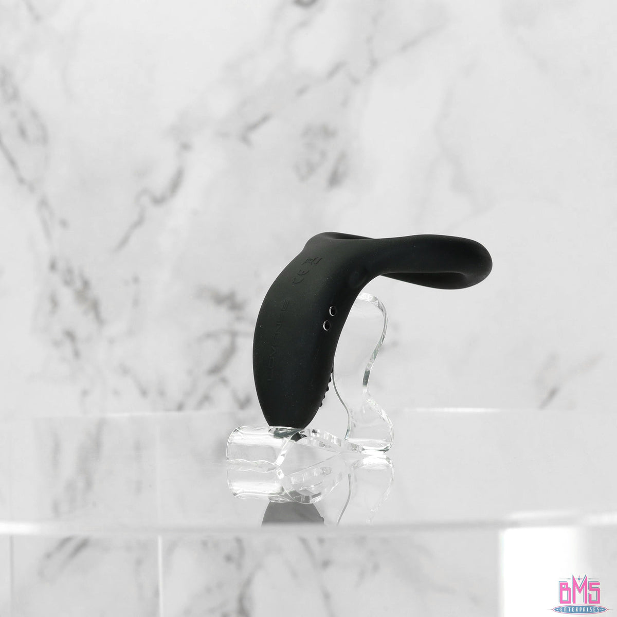 LOVENSE - Diamo Bluetooth Remote-Controlled Cock Ring - Black