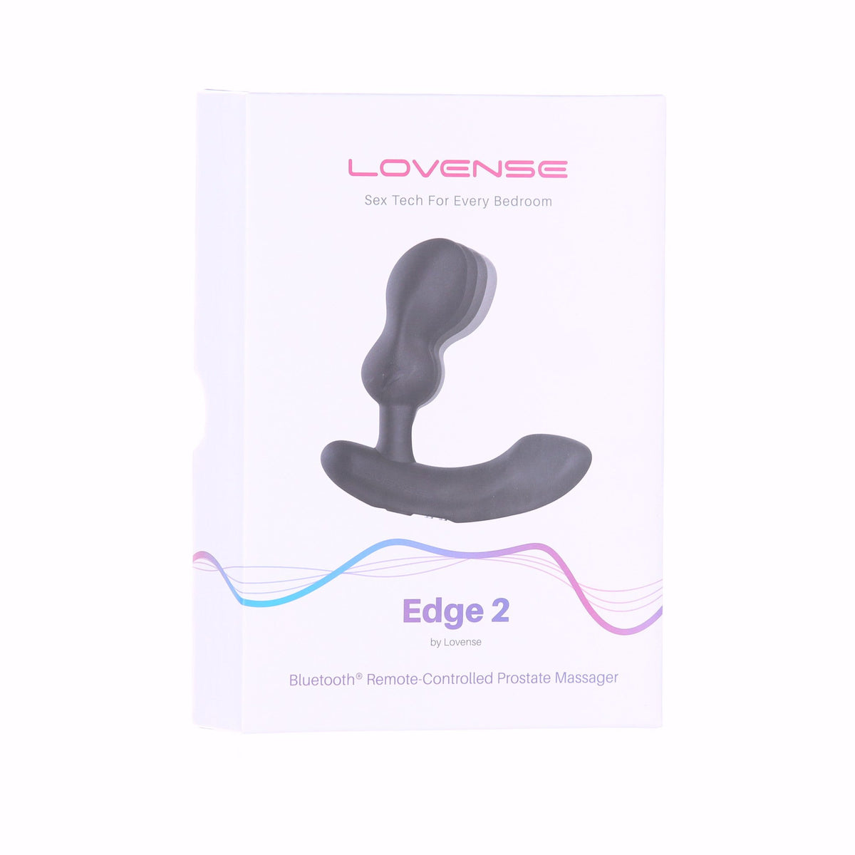 LOVENSE - Edge 2 Bluetooth Prostate Massager - Black