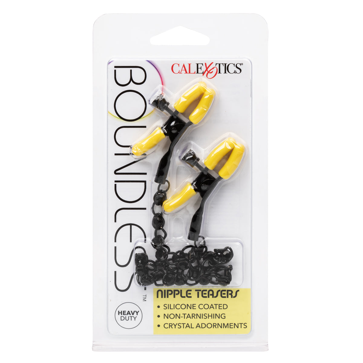 CalExotics® - Boundless - Nipple Teasers Clamps - Black/Yellow