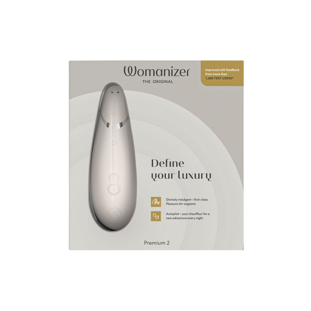 Womanizer® - Premium 2 - Warm Gray