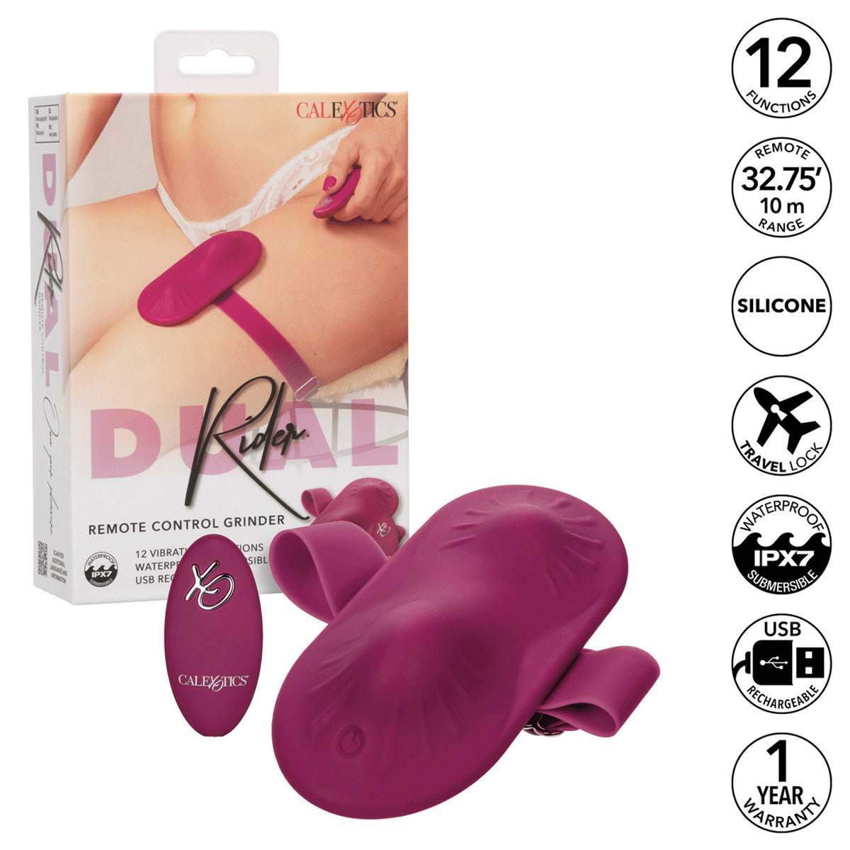 CalExotics® Dual Rider Remote Control Grinder - Red