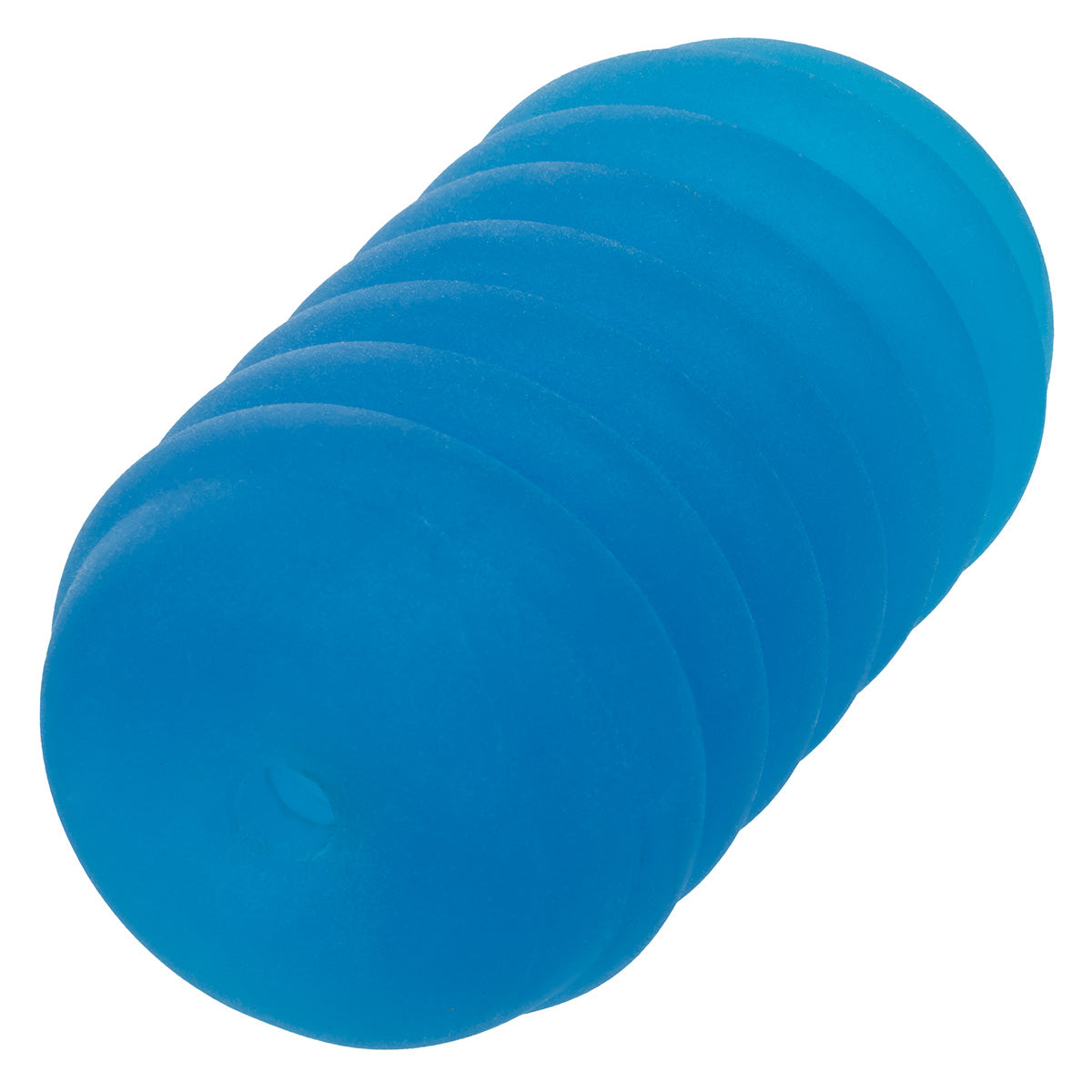 CalExotics® Pop Sock Ribbed Stroker - Blue
