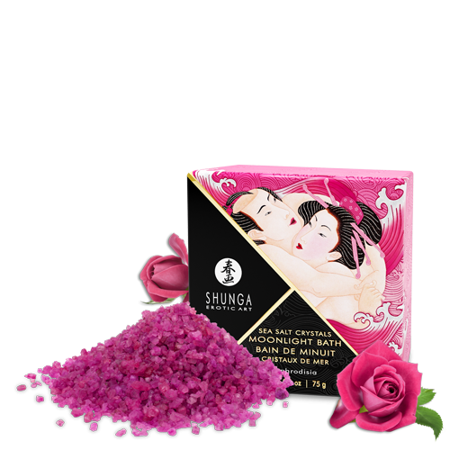 Shunga – Moonlight Bath - Sea Salt Crystals - Aphrodisia 75g