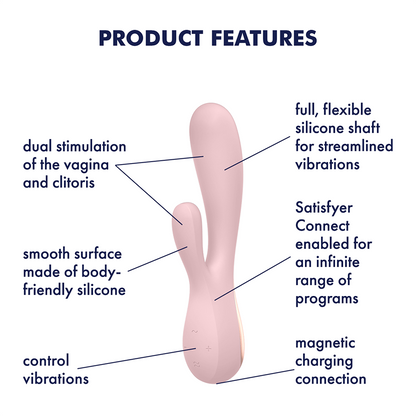 Satisfyer Mono Flex Mauve