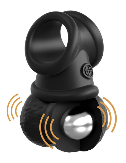 King Cock Elite The Crown Jewels - Vibrating Swinging Balls