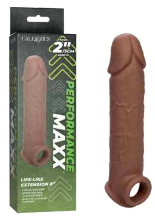 Performance Maxx Life-Like Extension 8" - Brown