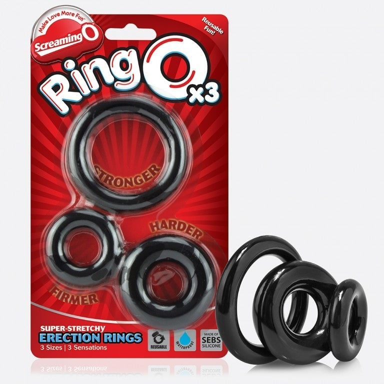 Screaming O - RingO x3 - Black