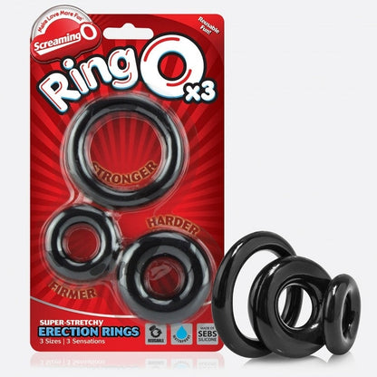 Screaming O - RingO x3 - Black
