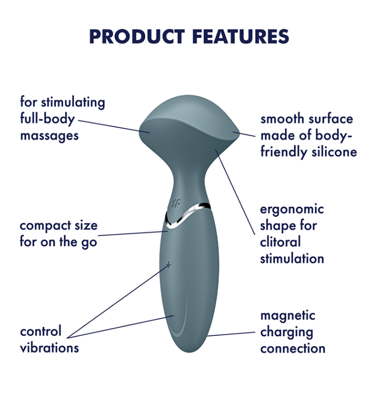 Satisfyer Mini Wand-er Grey