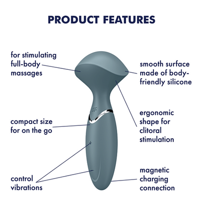 Satisfyer Mini Wand-er Grey