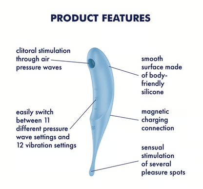 Satisfyer Twirling Pro Blue
