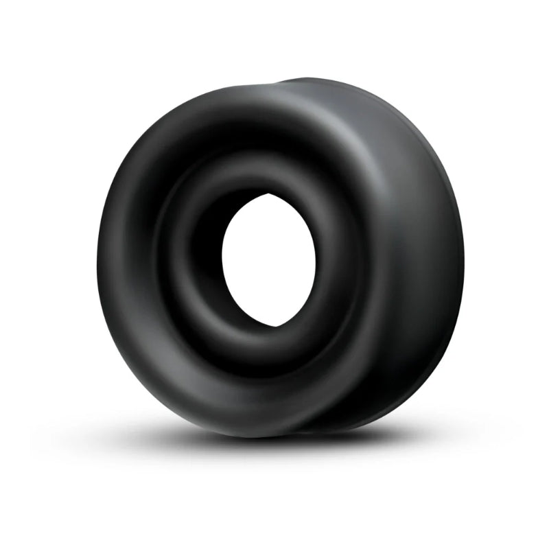 Blush - Silicone Pump Sleeve - Medium - Black