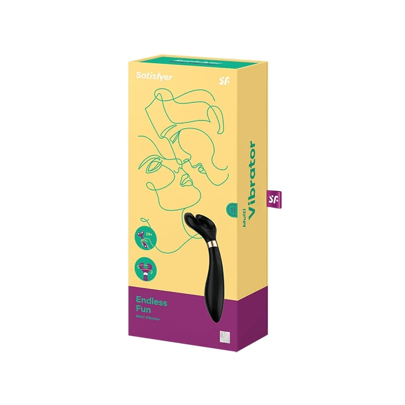 Satisfyer Endless Fun - Black (Partner Multifun 3)