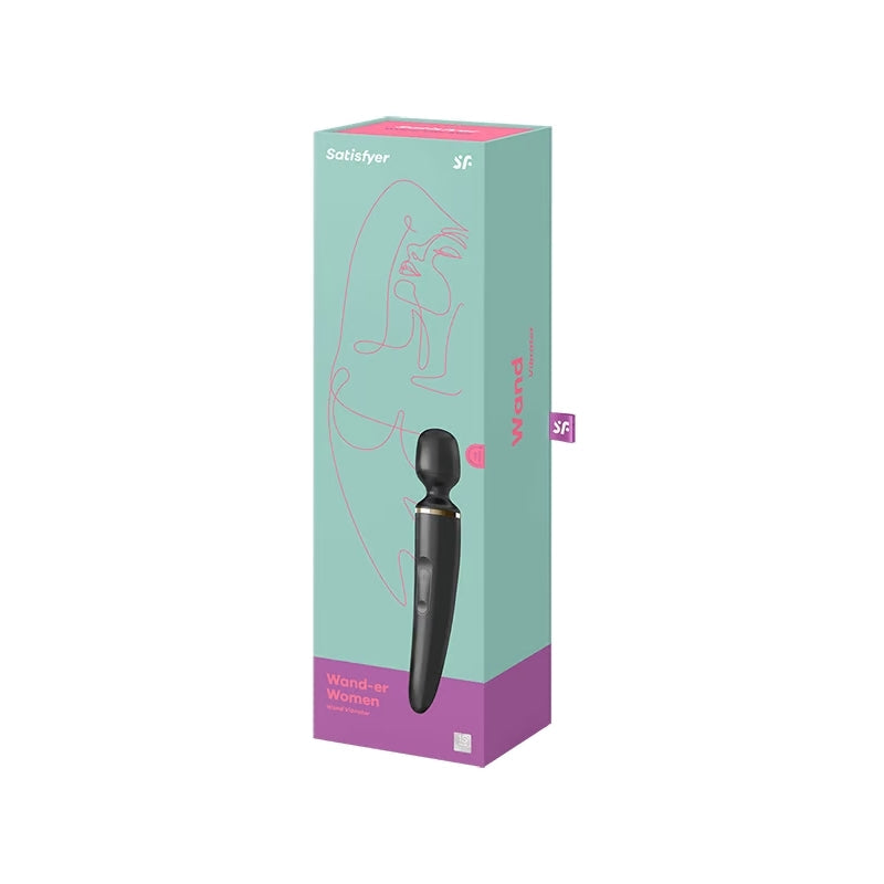 Satisfyer Wand-er Woman Black/Gold