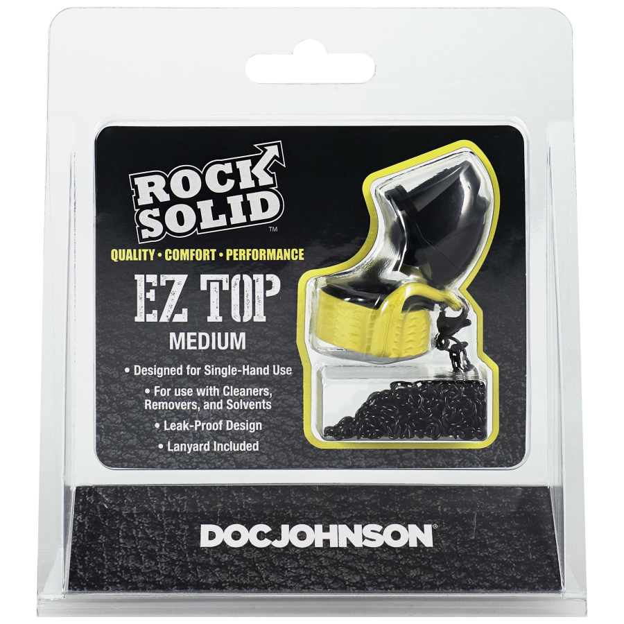Rock Solid - EZ Top - Medium - Black/Yellow