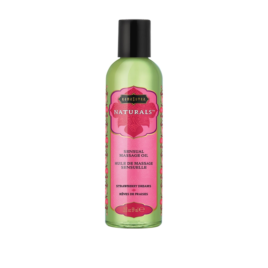 KamaSutra - Naturals Massage Oil Strawberry Dreams 2 fl oz/59mL