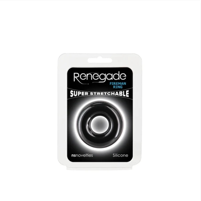 NS - Renegade - Fireman Ring - Small - Black