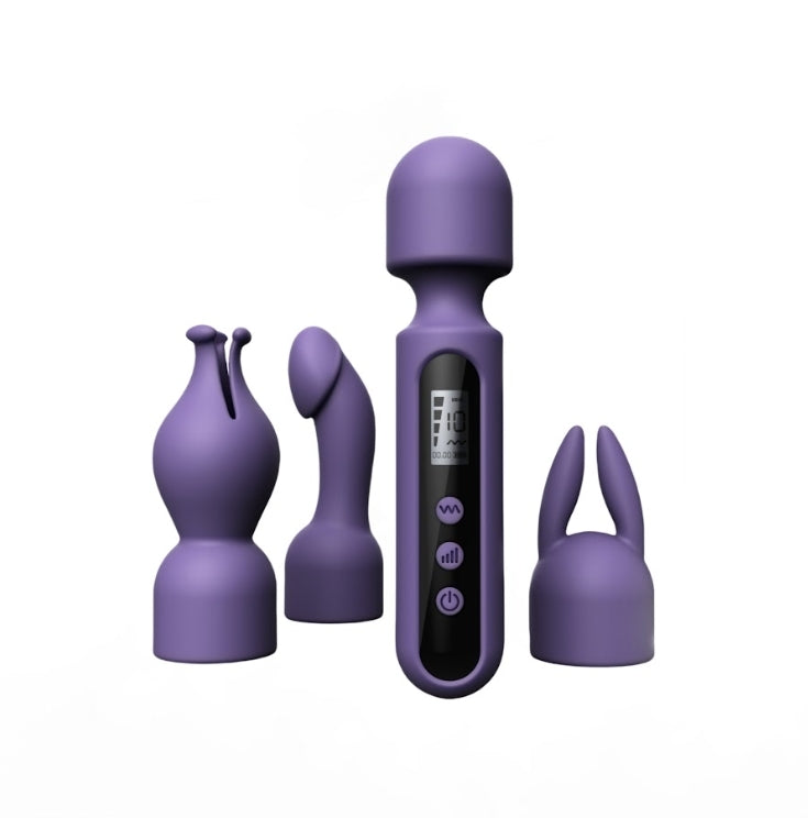 Wand Vibrator Kits with LCD Display