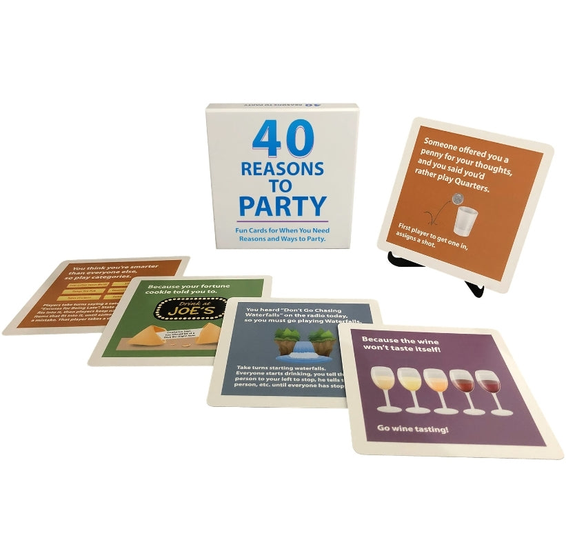 Kheper - Drinking Games - 40 Reasons to Party?