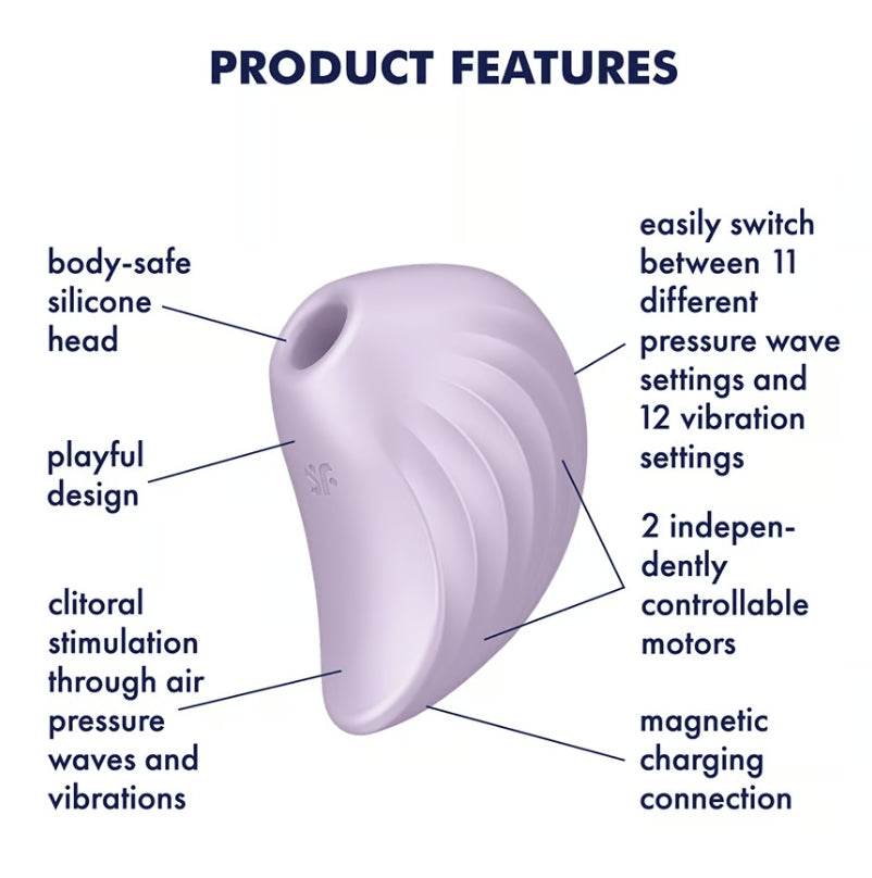 Satisfyer Pearl Diver Violet