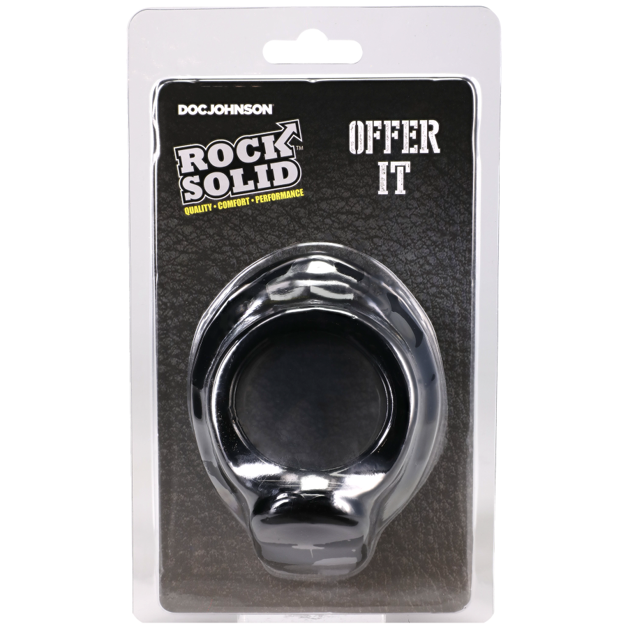 Doc Johnson Rock Solid - Offer It Black