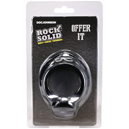 Doc Johnson Rock Solid - Offer It Black