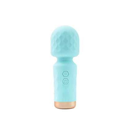 M’Lady - Mini Vibrating Wand - Teal