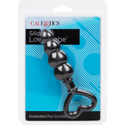 CalExotics® Silicone Heart Butt Plug – Black