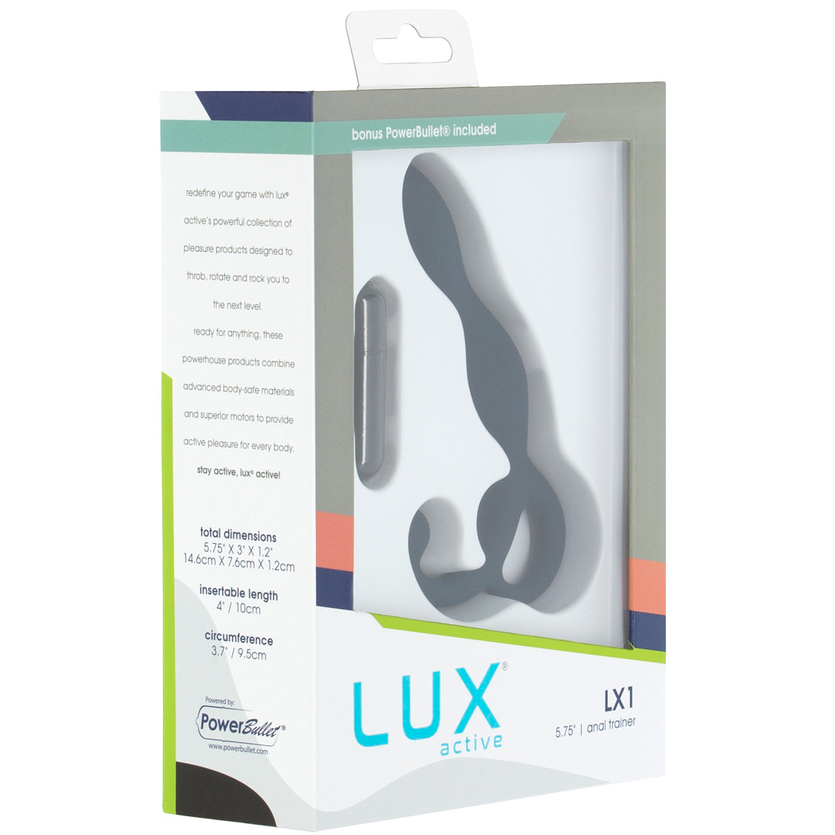 LUX active® LX1 - Anal Trainer 5.75" - Dark Blue