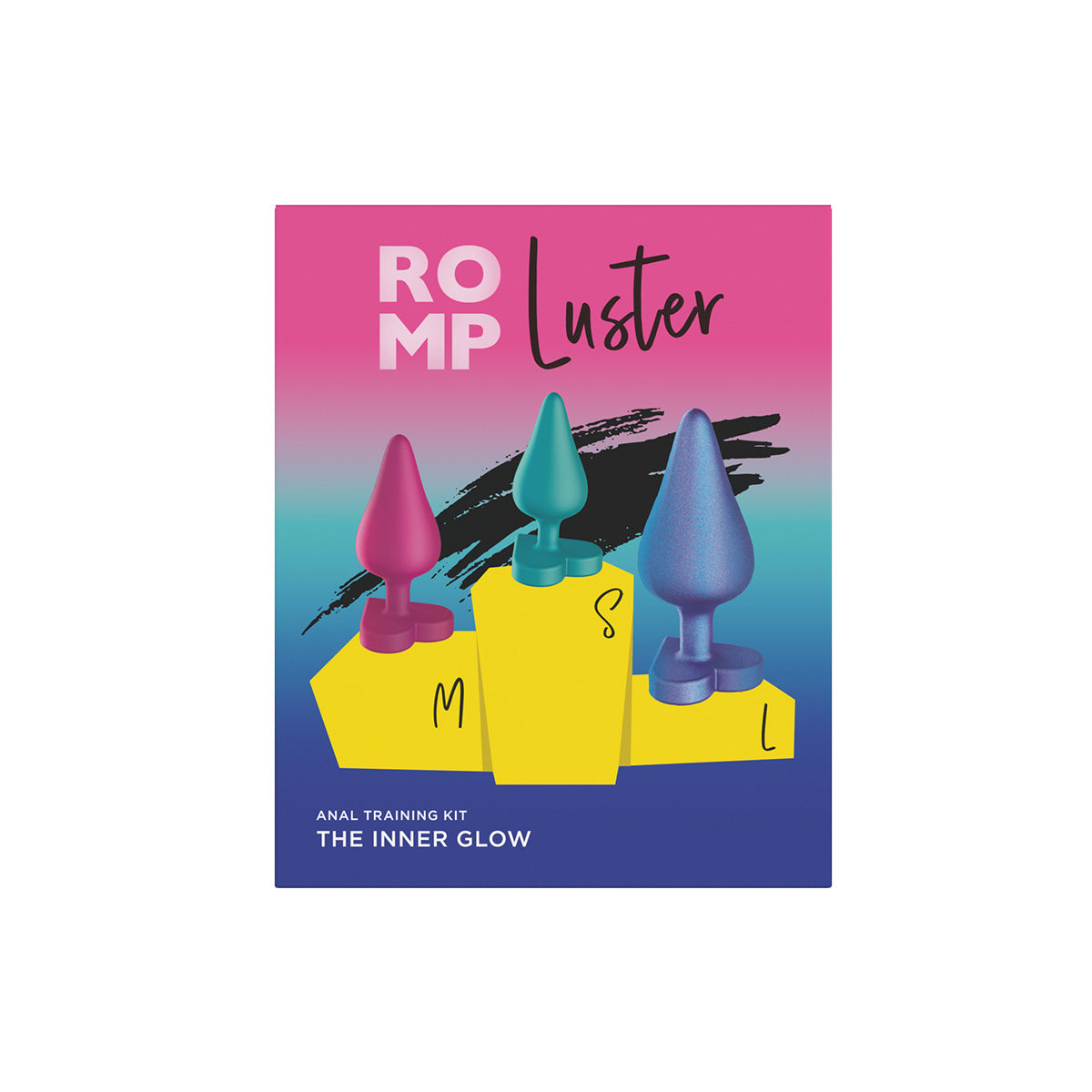 ROMP® Luster 3PC Butt Plug Set