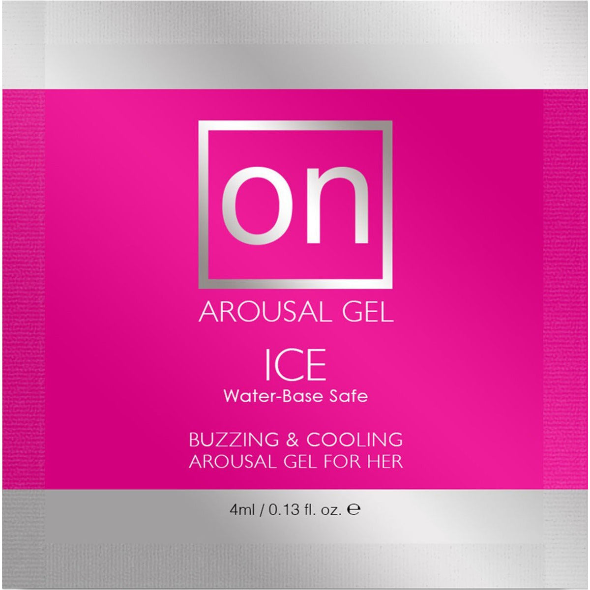 Sensuva ON Arousal Gel - Natural Arousal Gel for Her - Foils and Display - 75 pc - 0.13 oz