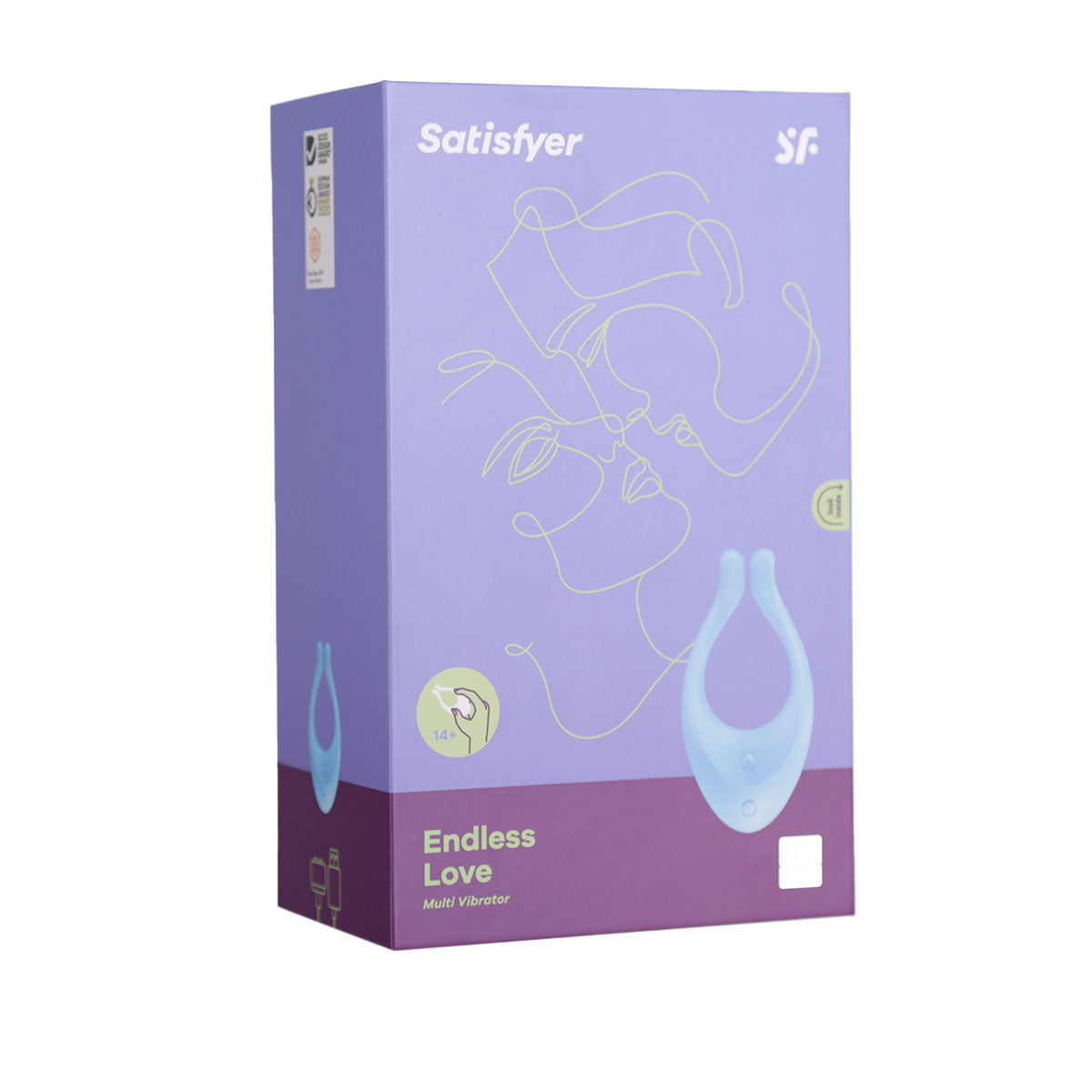 Satisfyer Endless Joy - Couples Multi Vibrator - Blue